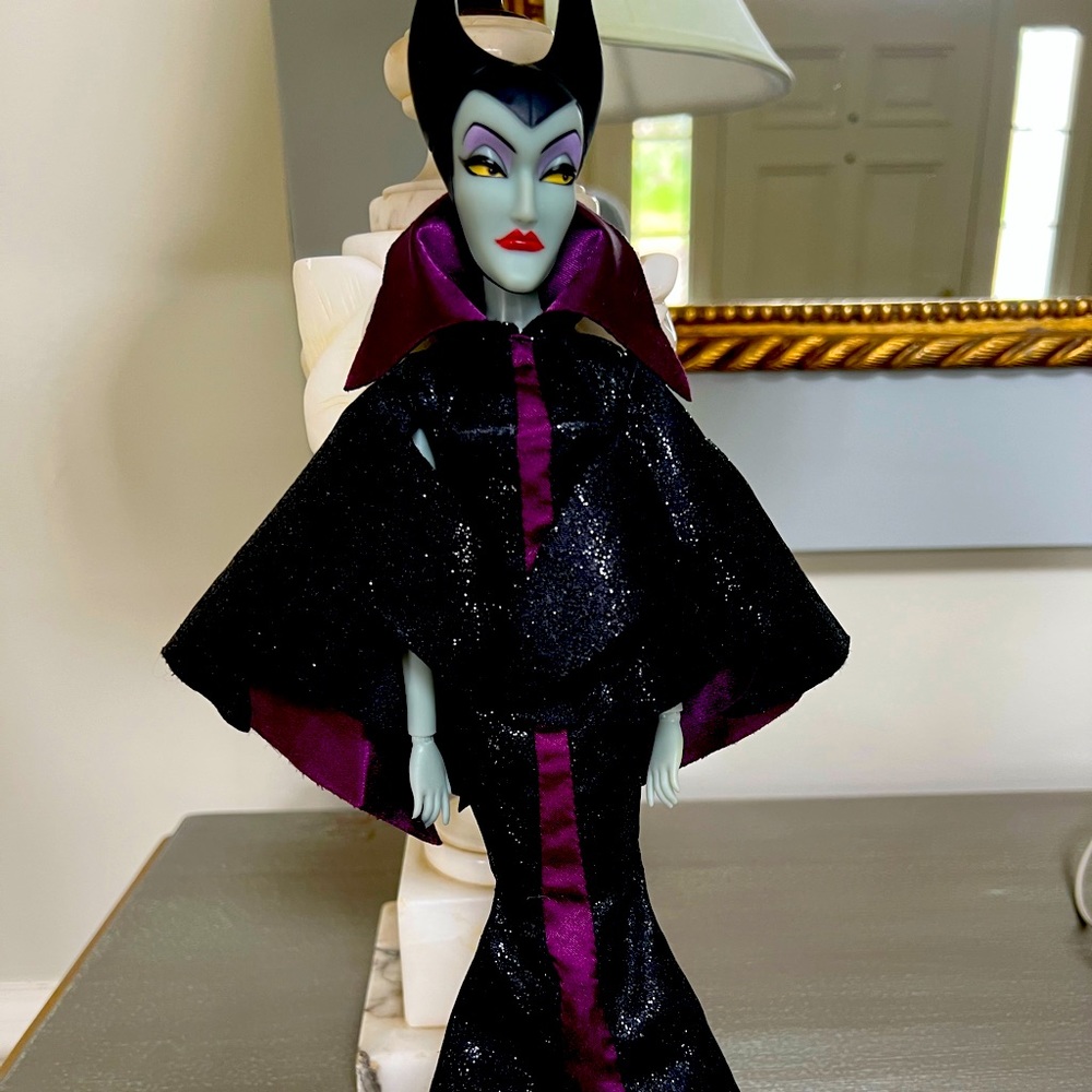 Malificant collectible Barbie doll